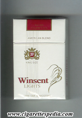 winsent lights american blend ks 20 h yugoslavia serbia
