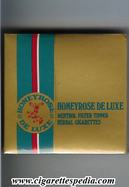 honeyrose de luxe menthol ks 20 b england