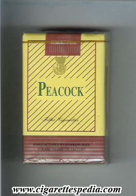 peacock ks 20 s yellow brown myanmar