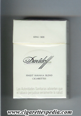 davidoff finest havana blend ks 20 h spain