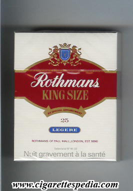 File:Rothmans english version by special appointment legere ks 25 h france england.jpg