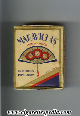 maravillas mentolados cilindricos papel arroz s 14 s mexico