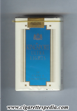 kingsport american version ultra lights ks 20 s usa