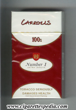carrolls number 1 l 20 h original callorrs ireland