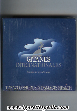 gitanes internationales ks 20 b blue with silver women france