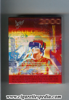 gauloises collection design 2000 legeres ks 25 h france