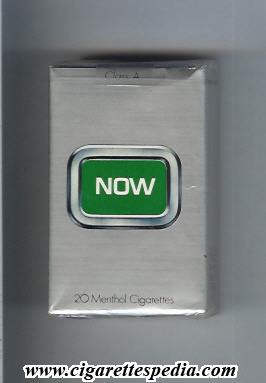 now menthol ks 20 s usa