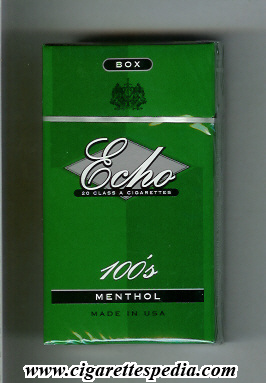 echo american version menthol l 20 h usa