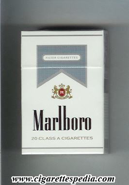 marlboro ks 20 h white grey brazil