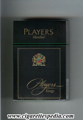 players black design menthol ks 20 h usa